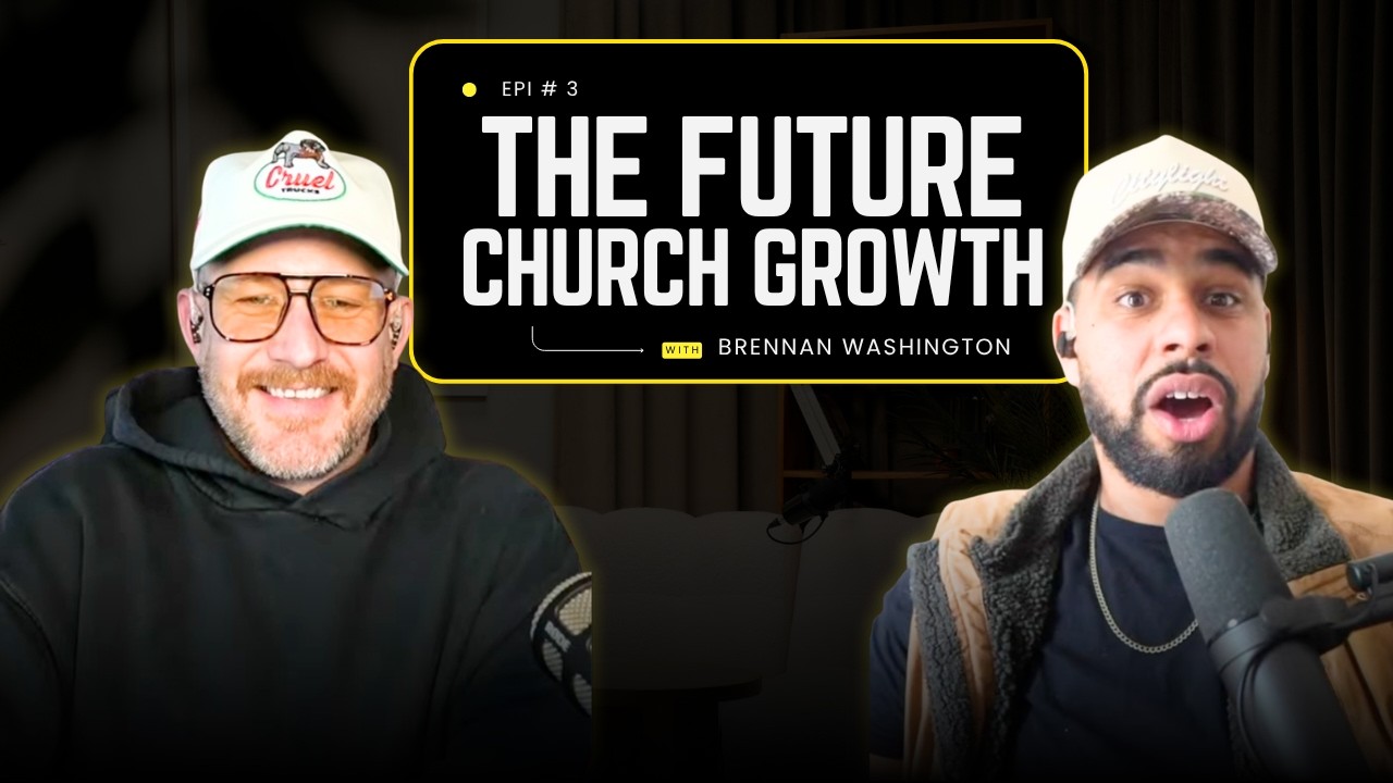 YouTube thumbnail: The New Way to Grow a Church in 2026 (Most Pastors Are Missing This)